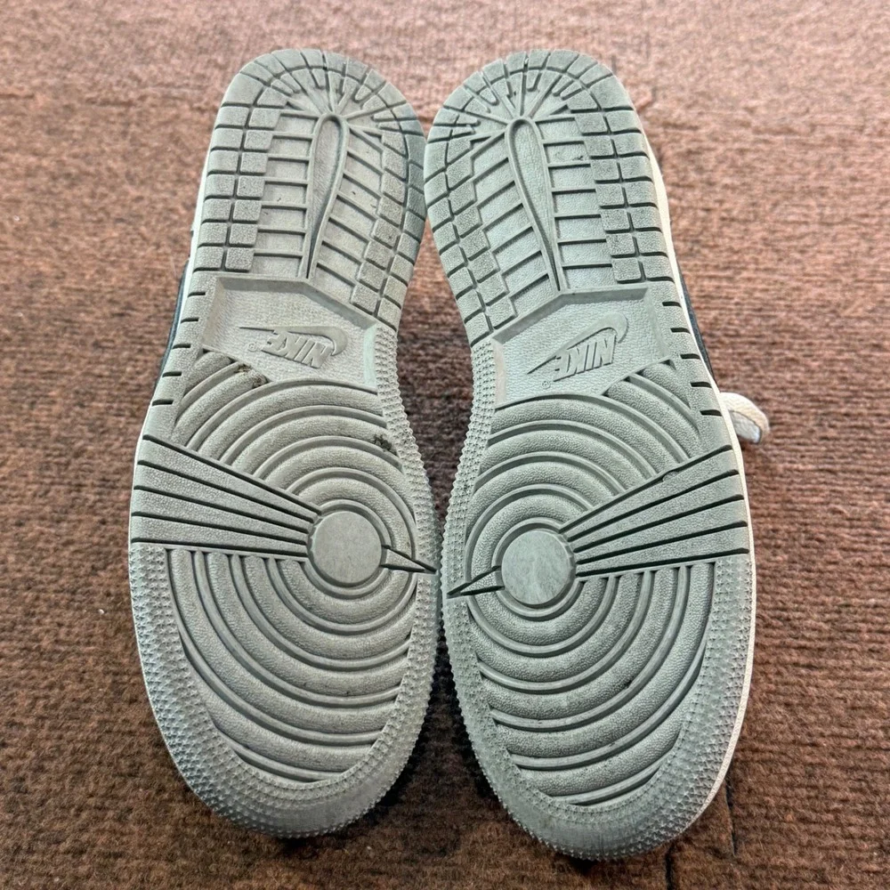 A- shoes Nike Air Jordan 1 Low OG Shadow 2.0 Grey Black White CZ0858-110 Kids 6Y